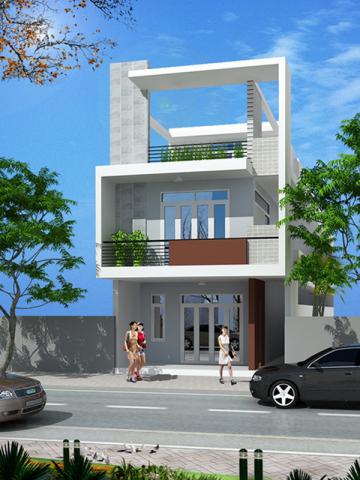 Thiết kế nhà phố tại Quận 7