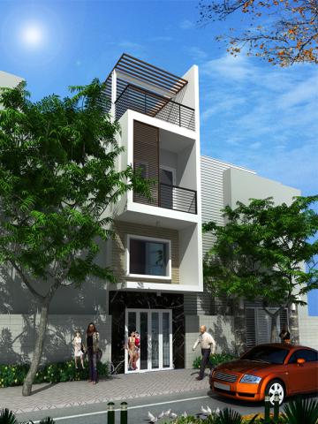 Thiết kế nhà phố tại Gò Vấp