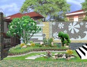 Thiết kế tiểu cảnh sân vườn