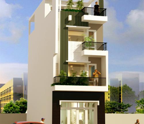 Thiết kế nhà phố tại Quận 7