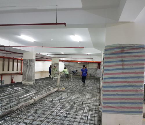 Thi công nhà để xe nhà hàng