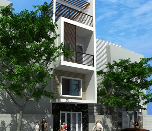 Thiết kế nhà phố tại Gò Vấp