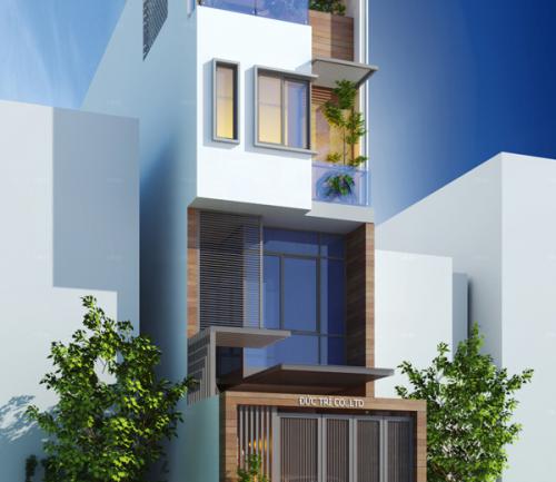 Thiết kế nhà phố tại Thủ Đức