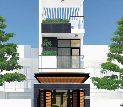 Thiết kế nhà phố tại Gò Vấp