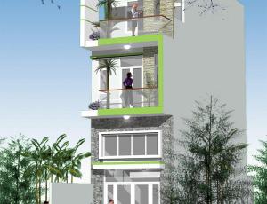 Thiết kế nhà phố tại Thủ Đức